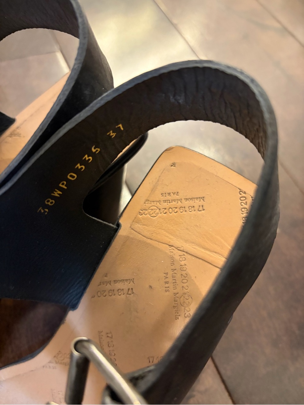 Maison Margiela Block Heel Sandals - Picture 2 of 6
